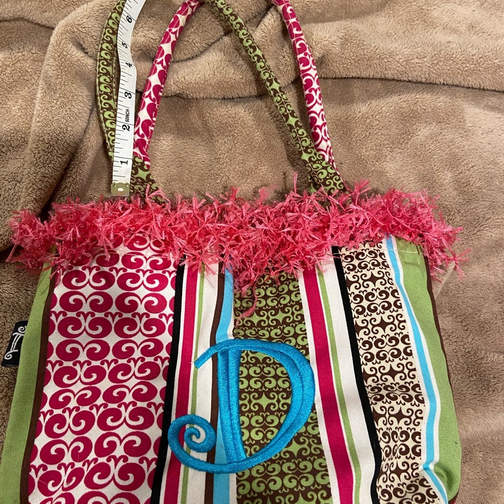 Initials inc monogram “D” bag